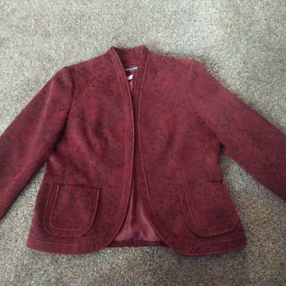 Coldwater creek brocade jacket